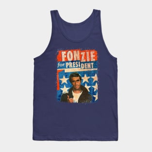 Fonzie for President Tank Top